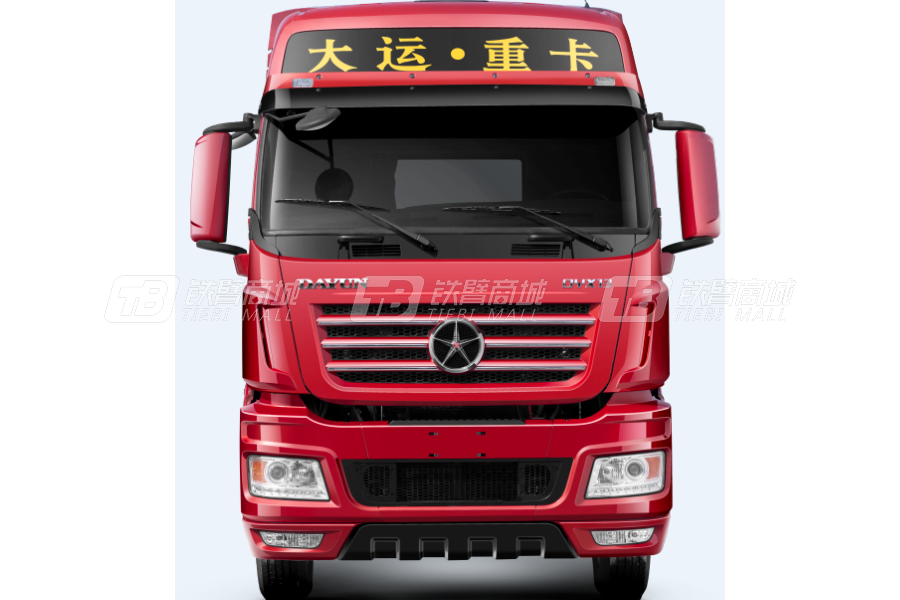 大運(yùn)N9H遠(yuǎn)航2.0版 6x4 LNG公路牽引車外觀圖