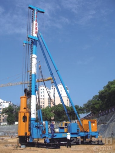 長沙天為液壓步履式樁架打樁錘打樁錘