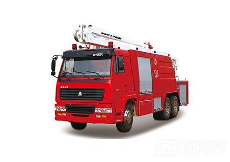 山推JP18舉高噴射消防車