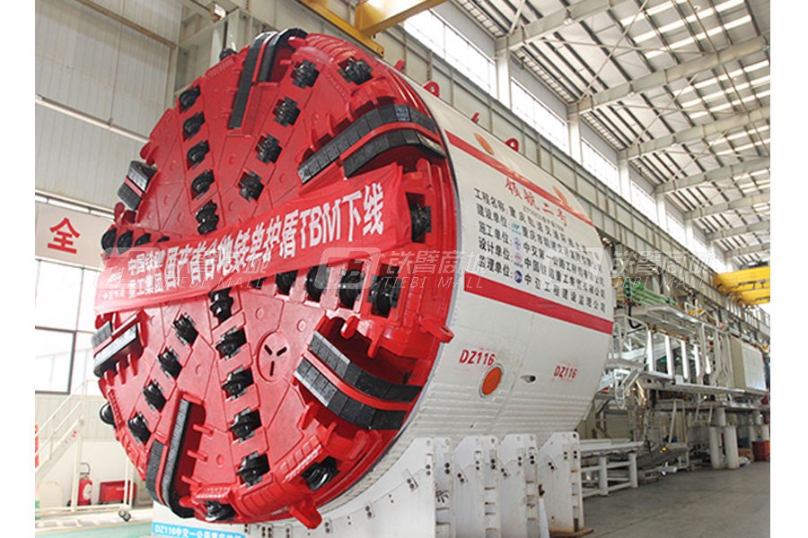 鐵建重工ZTT6880單護(hù)盾巖石隧道掘進(jìn)機(jī)（TBM）外觀圖