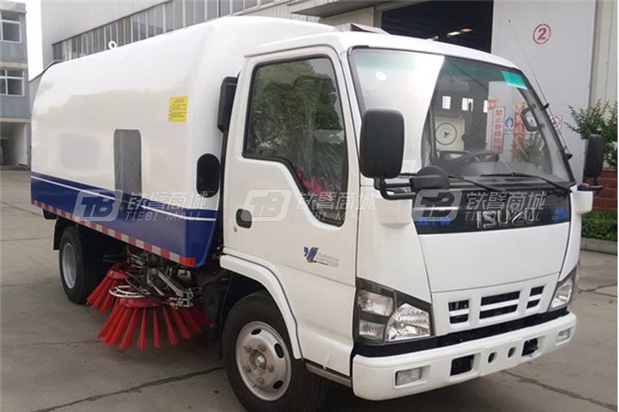 程力專汽CLW5070TSLQ5五十鈴掃路車(chē)（1.5水/4塵）