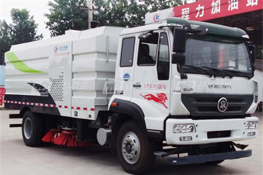 程力專汽CLW5160TSLZ5重汽16噸掃路車(chē) 程力威牌掃路車(chē)