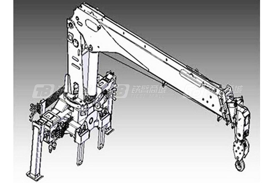 國機常林SQ10直臂伸縮式隨車起重機