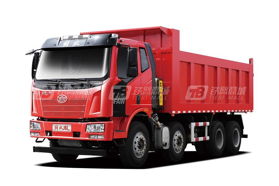 一汽解放J6L 8×4城鄉(xiāng)公路運(yùn)輸自卸車