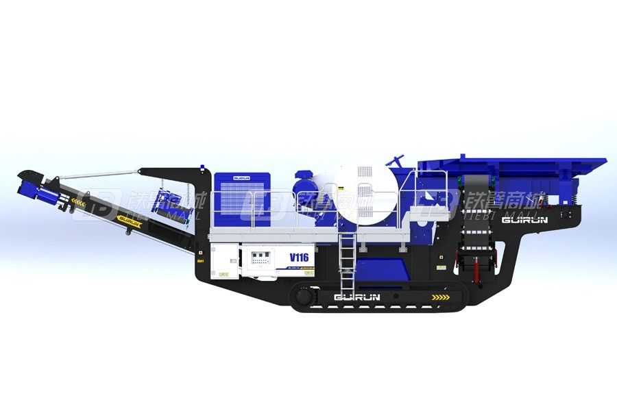 桂潤重工V116履帶式顎式破碎站