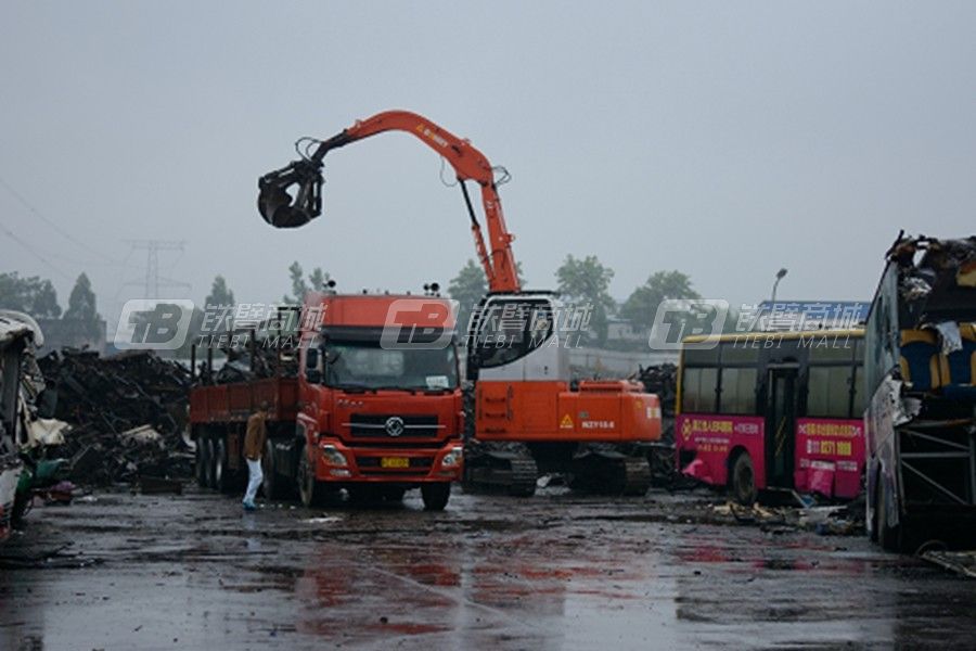 邦立重機(jī)WZY18-9柴油液壓抓料機(jī)