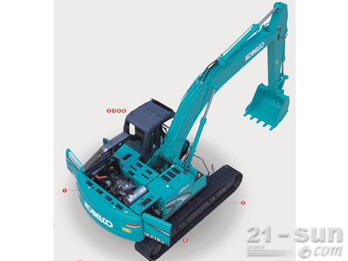 神鋼SK210LC-8挖掘機(jī)機(jī)型展示